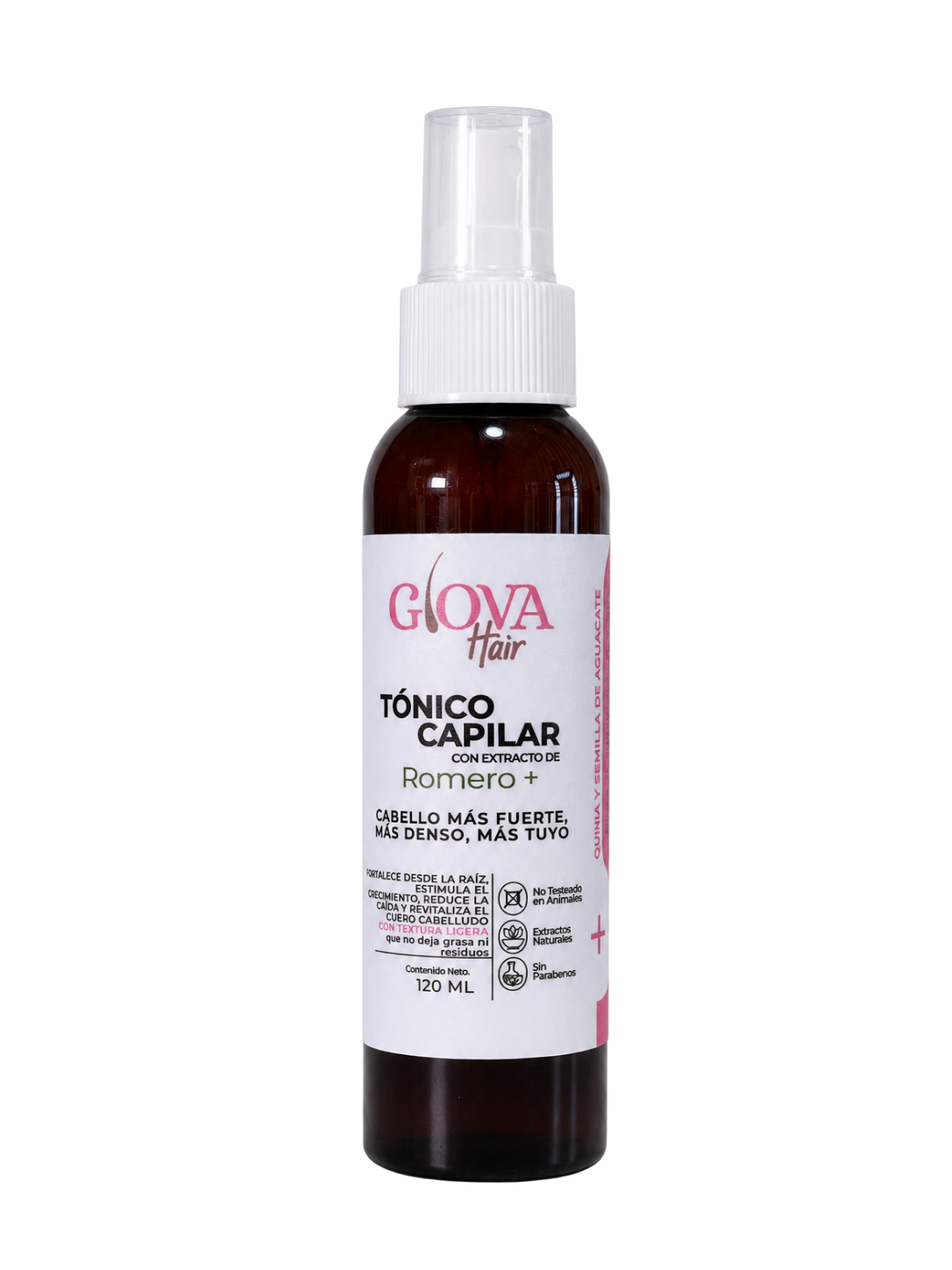 TÓNICO CAPILAR ANTICAÍDA DE ROMERO (120ML)