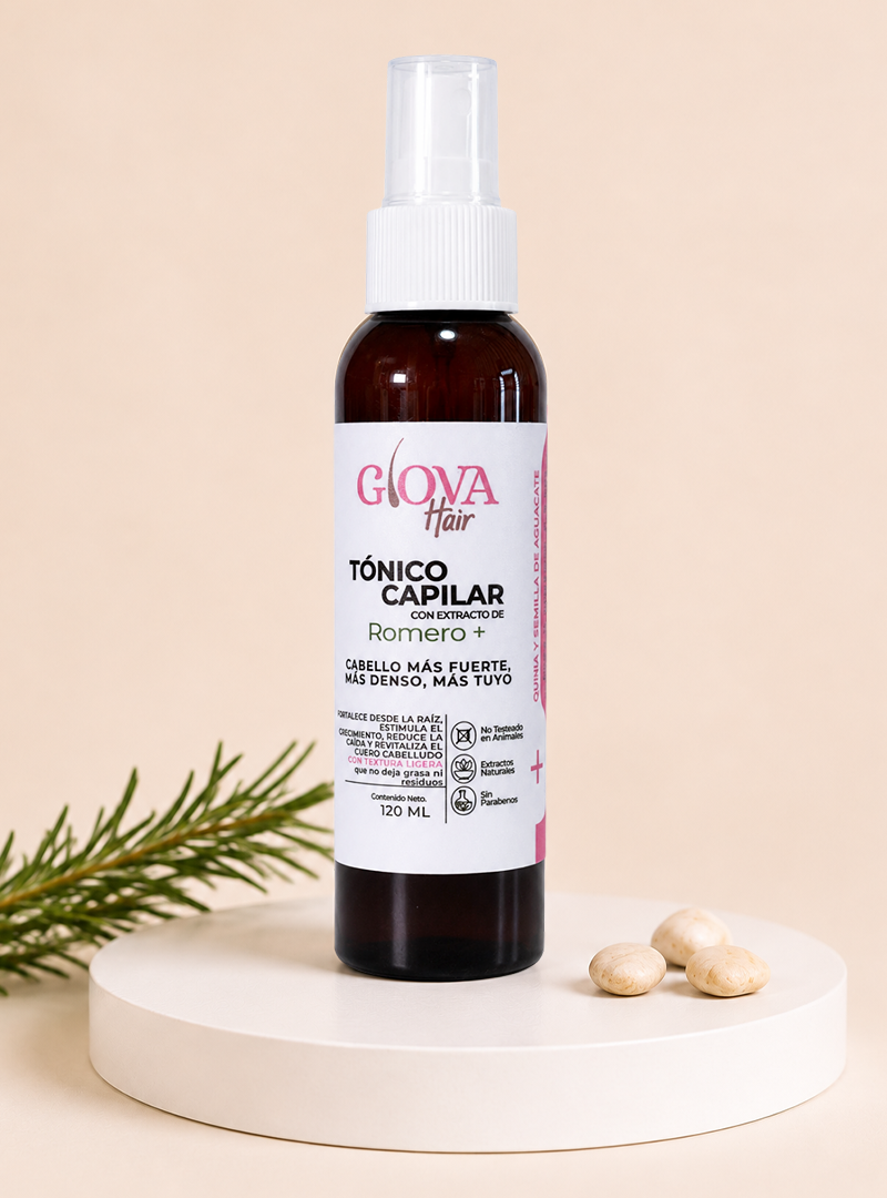 TÓNICO CAPILAR ANTICAÍDA DE ROMERO (120ML)